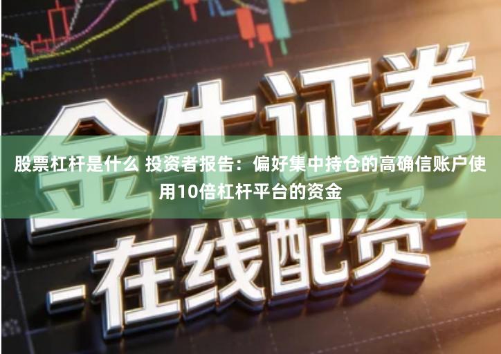股票杠杆是什么 投资者报告：偏好集中持仓的高确信账户使用10倍杠杆平台的资金