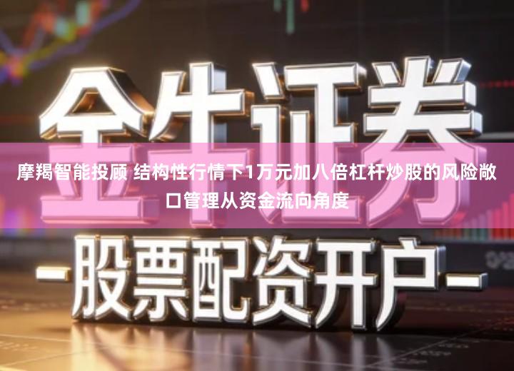 摩羯智能投顾 结构性行情下1万元加八倍杠杆炒股的风险敞口管理从资金流向角度