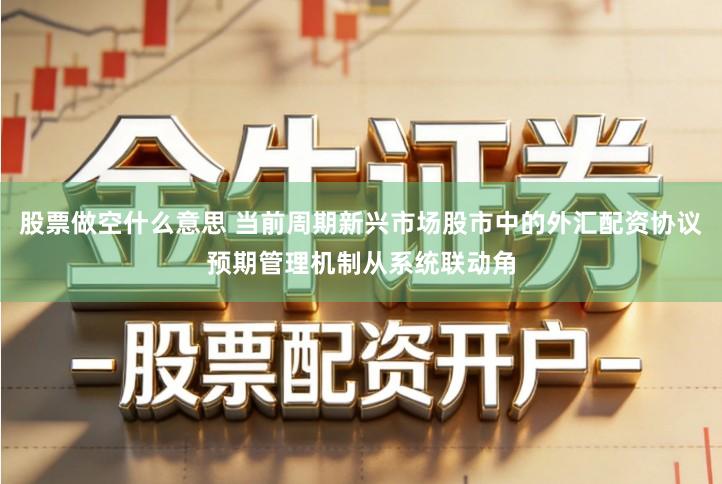 股票做空什么意思 当前周期新兴市场股市中的外汇配资协议预期管理机制从系统联动角